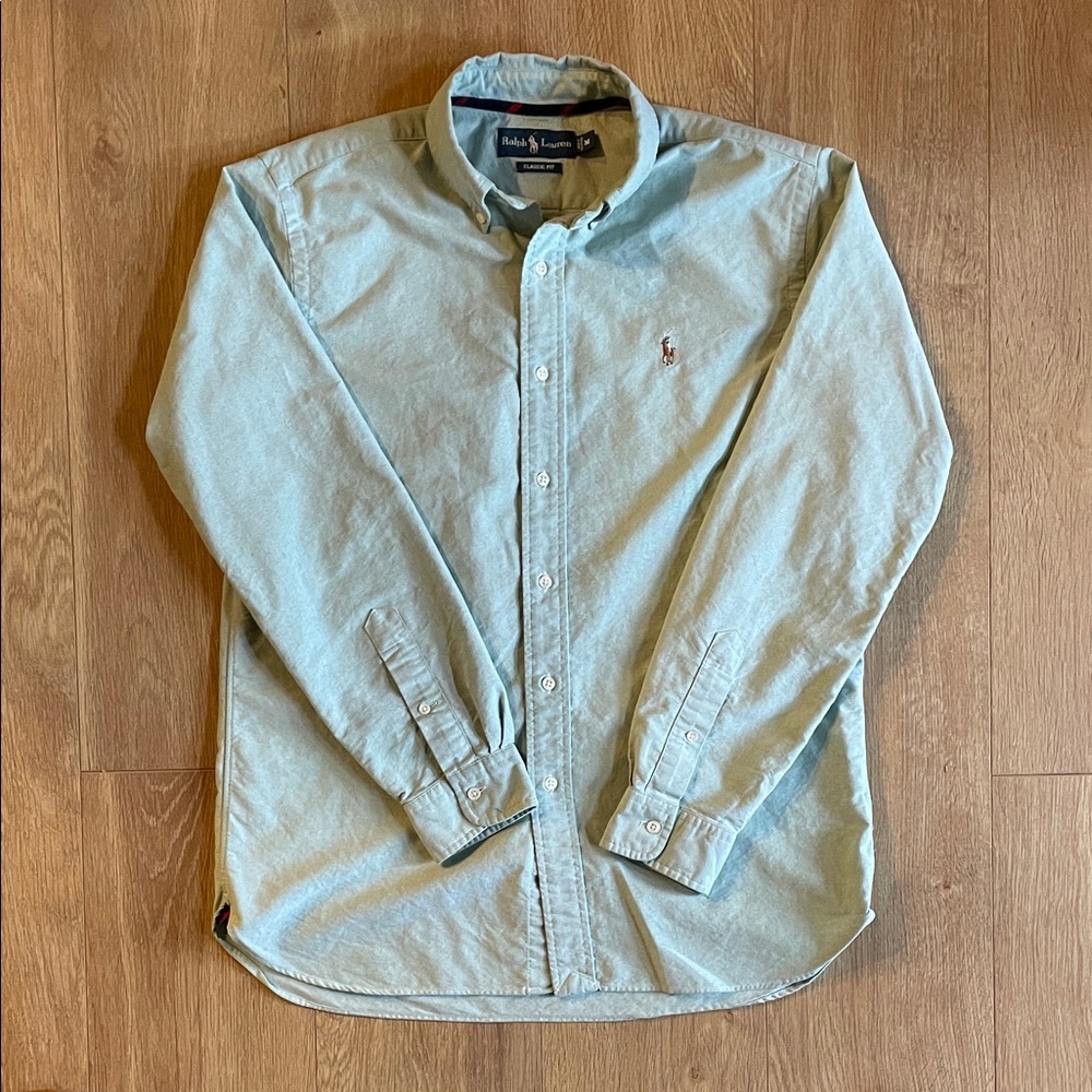 Ralph Lauren Light Blue Casual Button Down Shirt